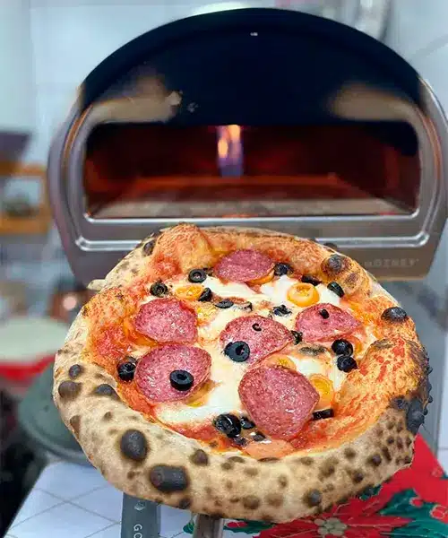 Temperatura de cocción de la masa pizza